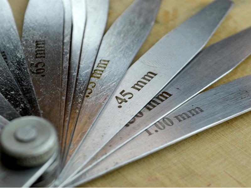 Feeler Gauge Metric                                                             