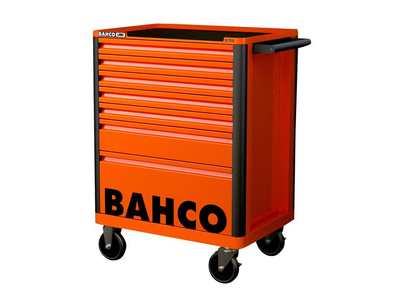 1472K7 26in E72 Storage HUB Tool Trolley with 7 Drawers Orange
