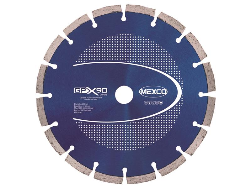 GPX90 Concrete Diamond Blade 600 x 25.4mm