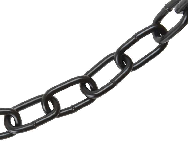 Black Japanned Chain 6.0mm x 2.5m - Max. Load 250kg