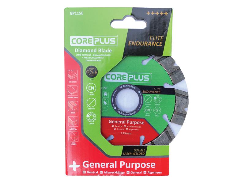 GP115E Elite General-Purpose Diamond Blade 115mm                                