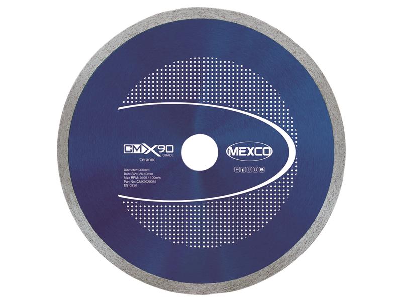 X90 Grade Ceramic Materials Diamond Blade 350 x 25.4mm