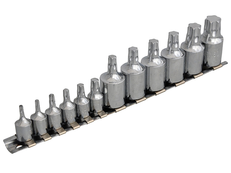 Mixed Drive TORX Socket Set, 12 Piece                                           