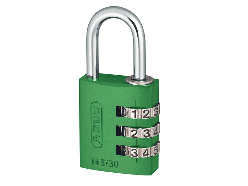 145/40 40mm Aluminium Combination Padlock Yellow 49535