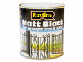 Satin Black Paint Quick Drying 500ml