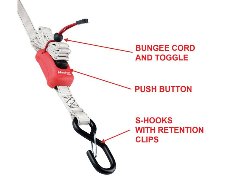 Pre-Assembled Spring Clamp Tie-Down