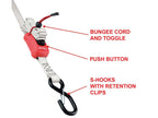 Pre-Assembled Spring Clamp Tie-Down