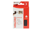 VELCRO® Brand Stick On Tape 20mm x 10m Black