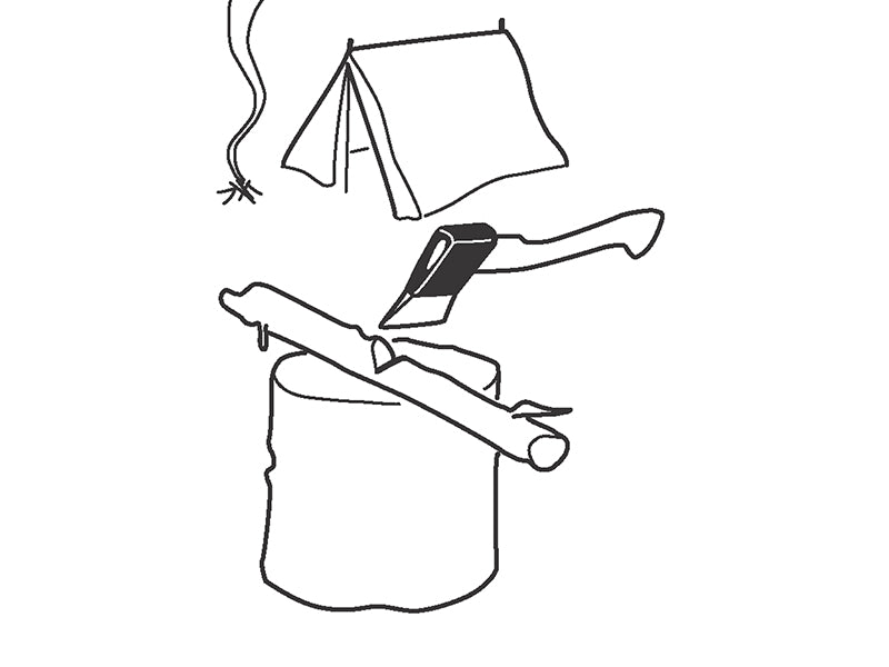 Camping Hatchet HUS 0.8-500 1.15kg                                              