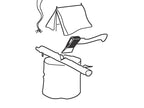 Camping Hatchet HUS 0.8-500 1.15kg                                              