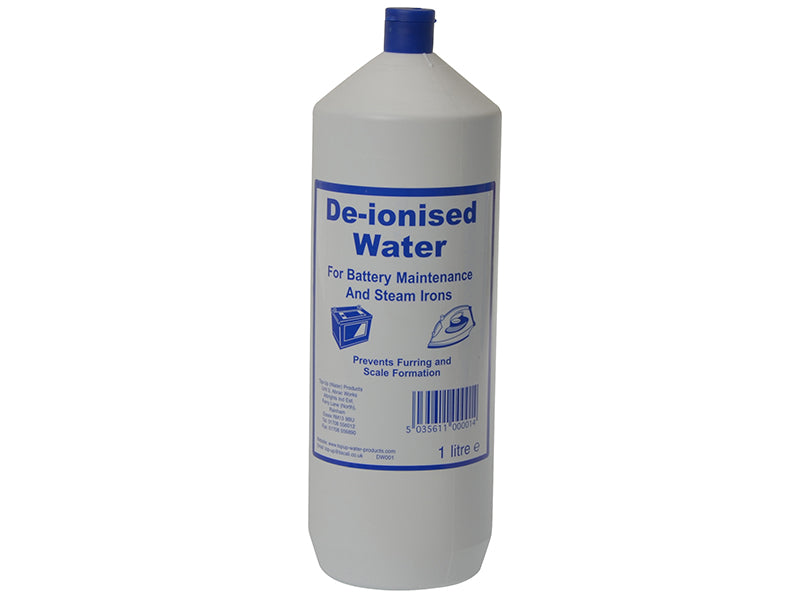 De-ionised Water 5 litre