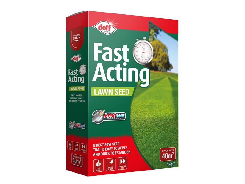Fast Growing Lawn Seed 1kg                                                      