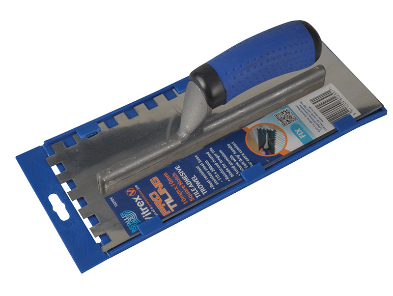 Professional Stainless Steel Adhesive Trowel Square Notches 8mm