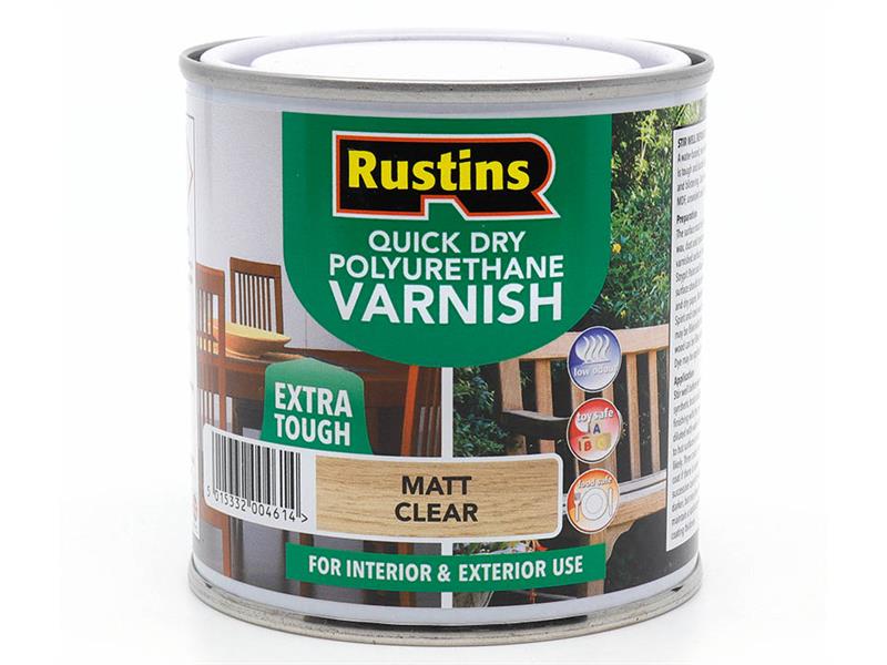 Quick Dry Polyurethane Varnish Matt Clear