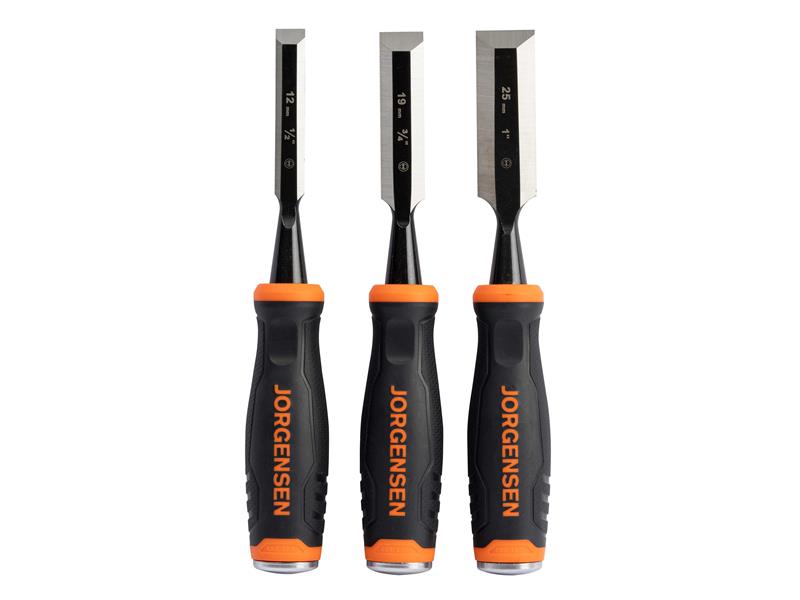 Woodworking Chisel Set, 3 Piece