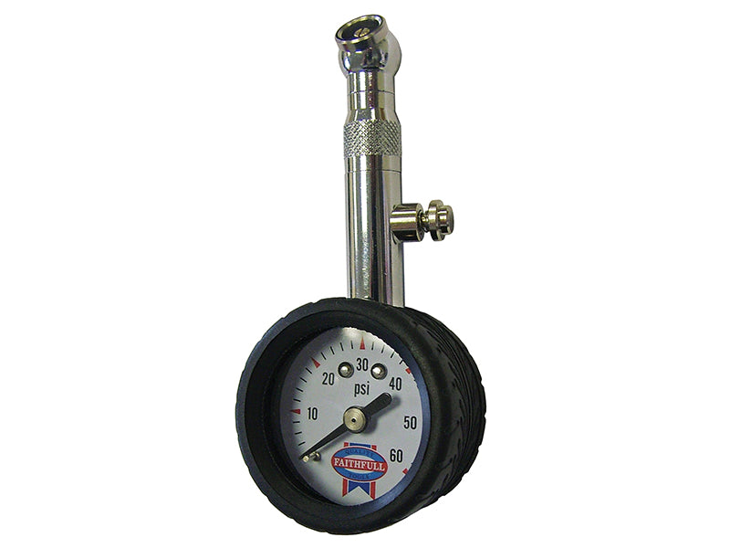 Tyre Pressure Dial Gauge 60 psi                                                 