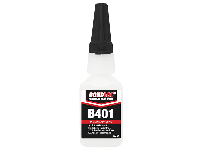 B401 Medium Viscosity Cyanoacrylate 20g                                         