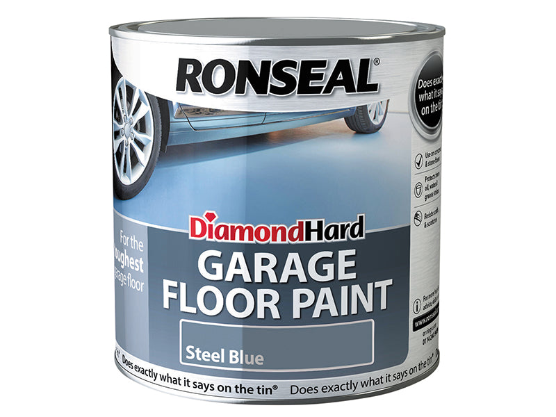Diamond Hard Garage Floor Paint Tile Red 5 litre