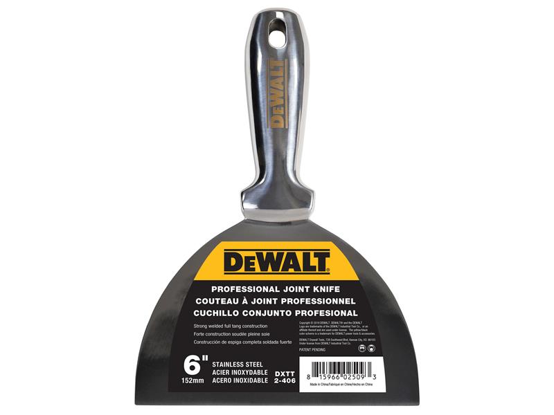 Stainless Steel Jointing/Filling Knife 150mm (6in)                              