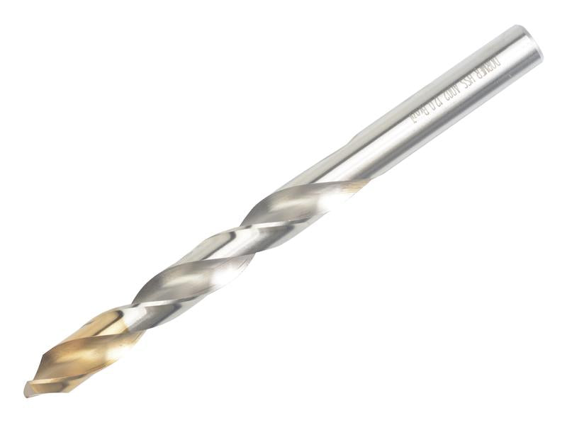 A002 HSS-TiN Coated Jobber Drill 9.50mm OL:125mm WL:81mm