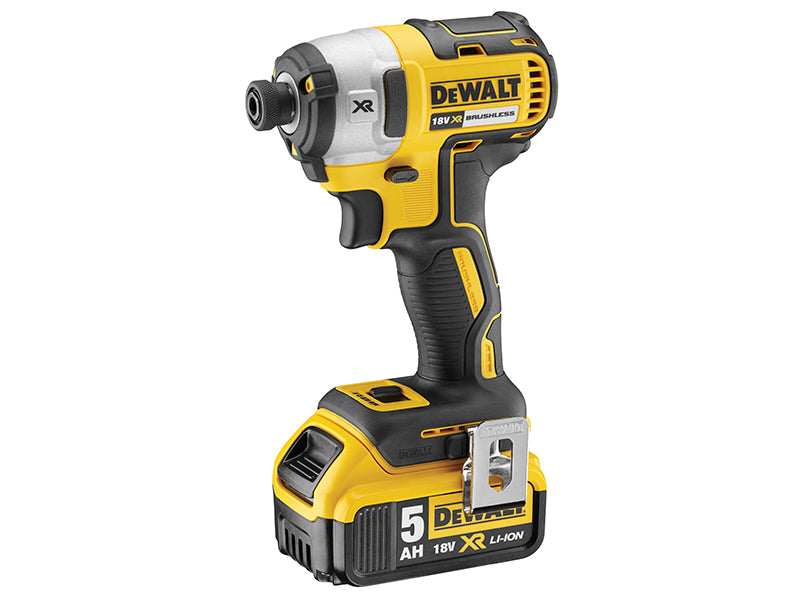 DCF887P2 XR Brushless 3 Speed Impact Driver 18V 2 x 5.0Ah Li-ion                