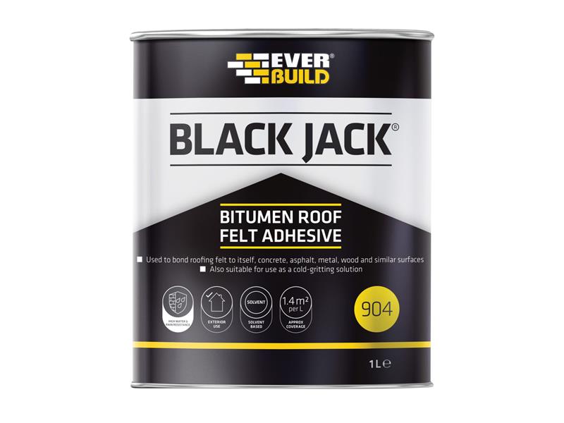Black Jack® 904 Bitumen Roof Felt Adhesive 5 litre