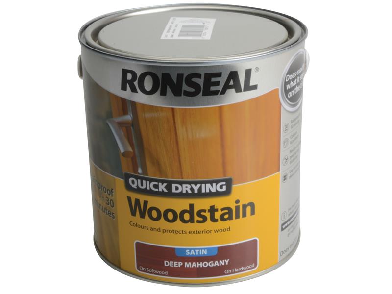 Quick Drying Woodstain Satin Walnut 750ml