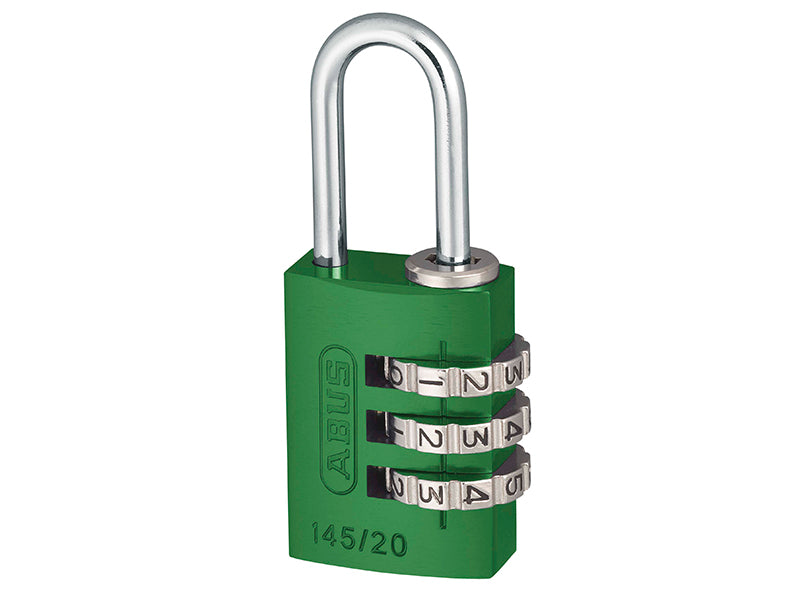 145/40 40mm Aluminium Combination Padlock Yellow 49535