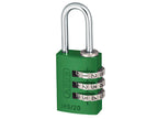 145/40 40mm Aluminium Combination Padlock Yellow 49535