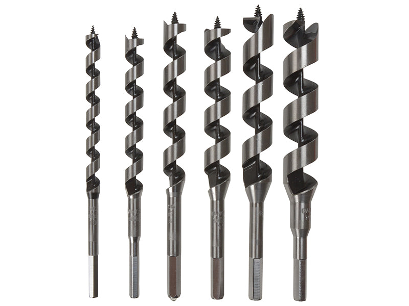 9526 Combination Wood Auger Bit Set, 6 Piece                                    
