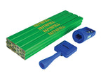 Carpenter's Pencil Kit Green / Hard (Pack 12)                                   