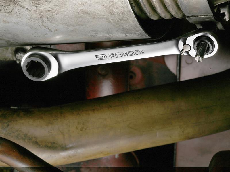Quatro Ratcheting Spanner Set, 2 Piece                                          