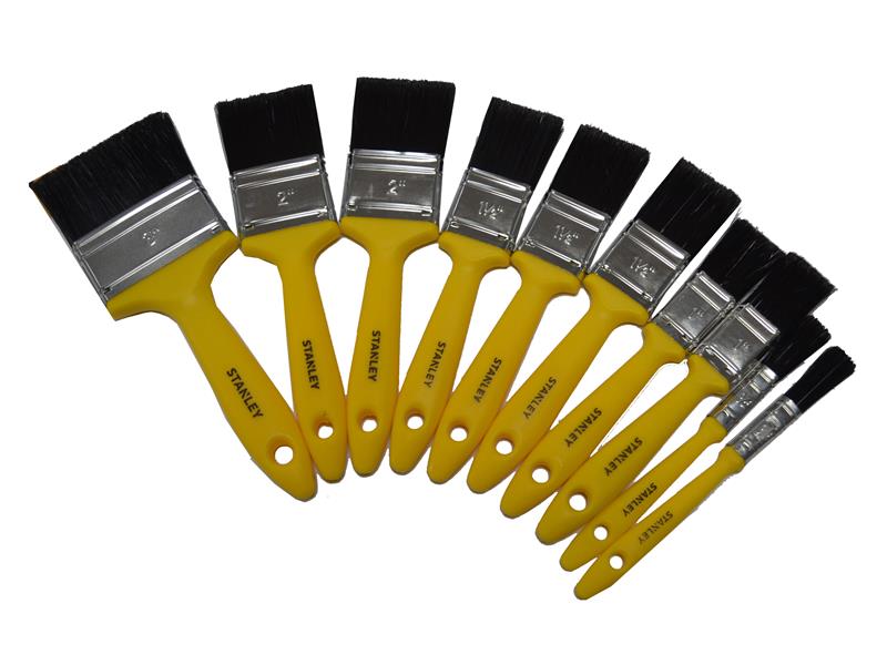 Hobby Paint Brush Set, 10 Piece
