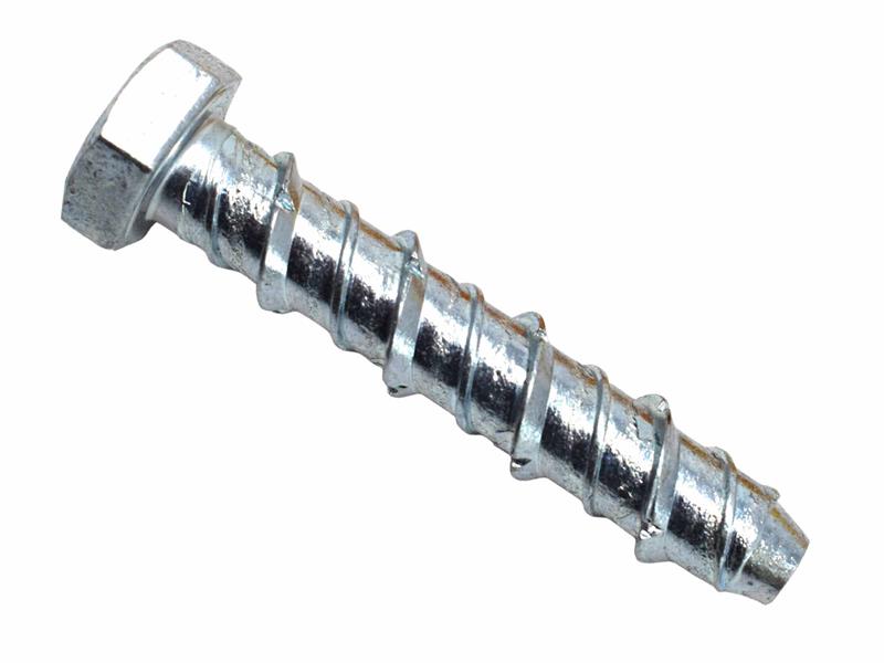 Hex Concrete Screwbolt M8 x 75mm (100)