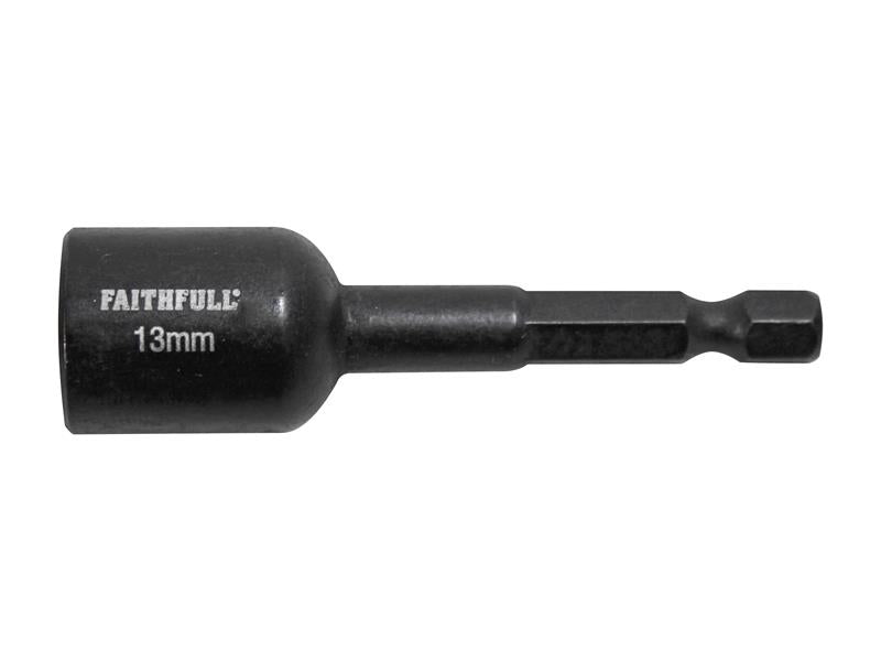 Magnetic Impact Nut Driver 13mm x 1/4in Hex                                     