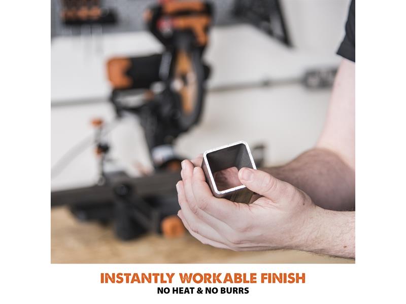 R255SMS-DB+ Multi-Material Sliding Mitre Saw 255mm 1600W 110V                   