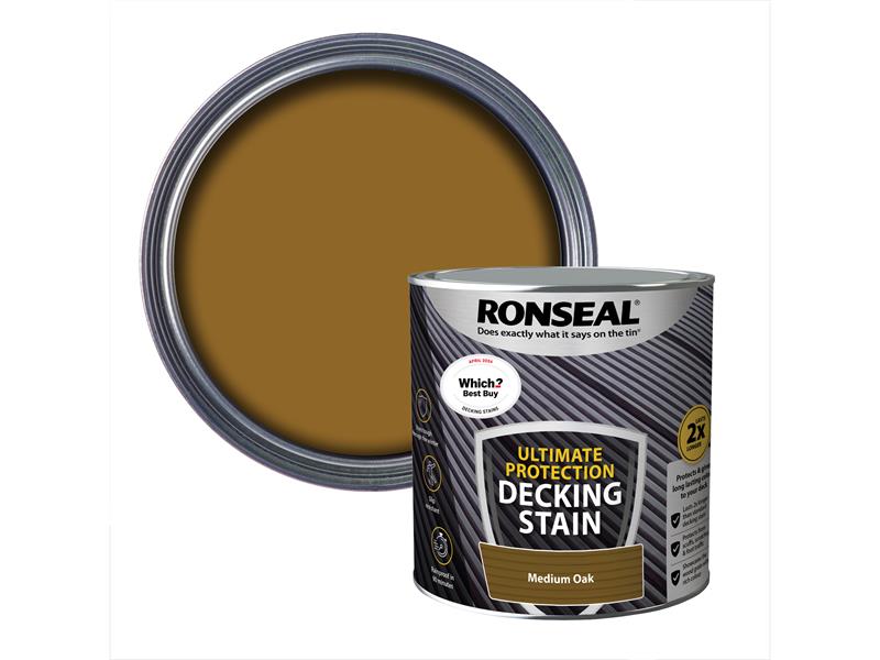 Ultimate Protection Decking Stain Medium Oak 2.5 litre