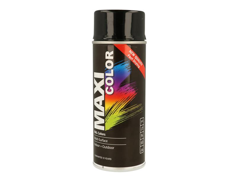 MaxiColor Spray Satin Brilliant White RAL9016 400ml