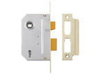PM246 Internal 2 Lever Mortice Sashlock Polished Brass 80mm 3in