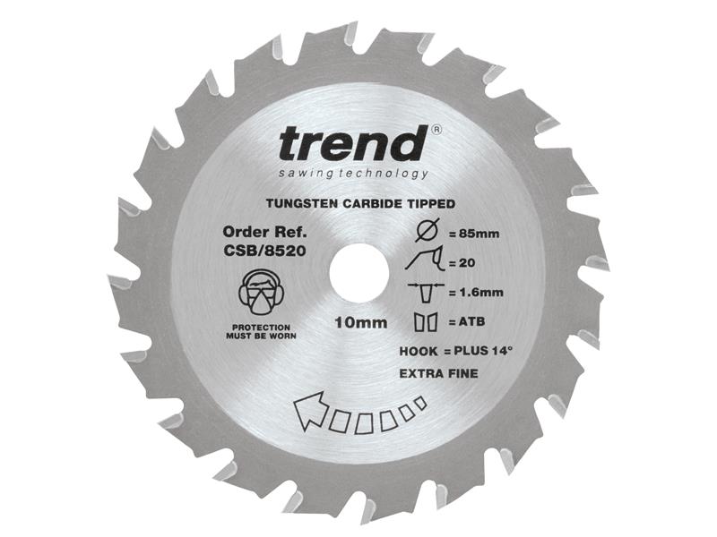 CraftPro Mini Saw Blade 85 x 15mm x 24T