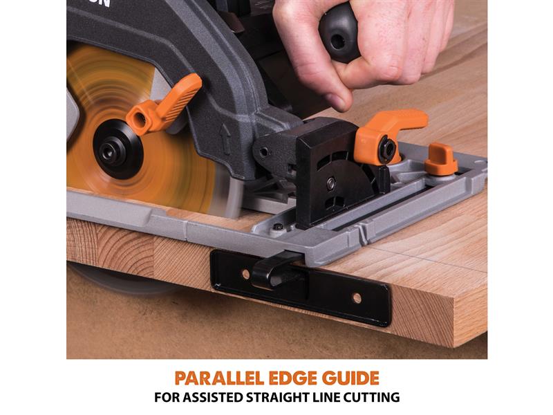 R185CCSX Circular Track Saw Kit 185mm 1600W 240V                                