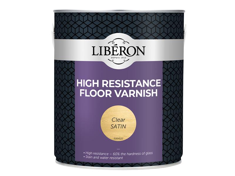 High Resistance Floor Varnish Clear Satin 2.5 litre