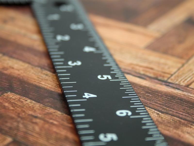 Black Steel Roofing Square 200 x 300mm (8 x 12in)                               