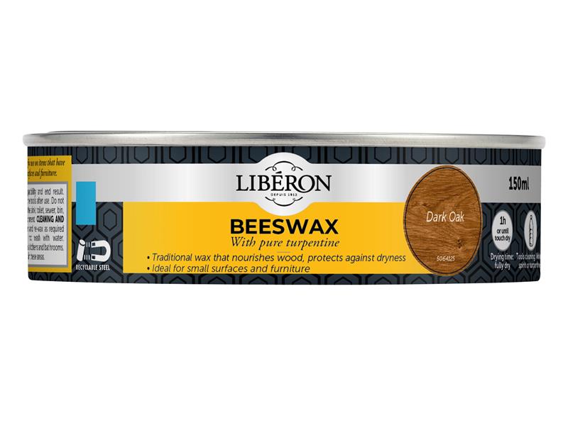 Beeswax Paste Dark Oak 500ml
