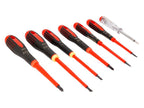 BE-9887S ERGO™ VDE Insulated Screwdriver Set, 7 Piece