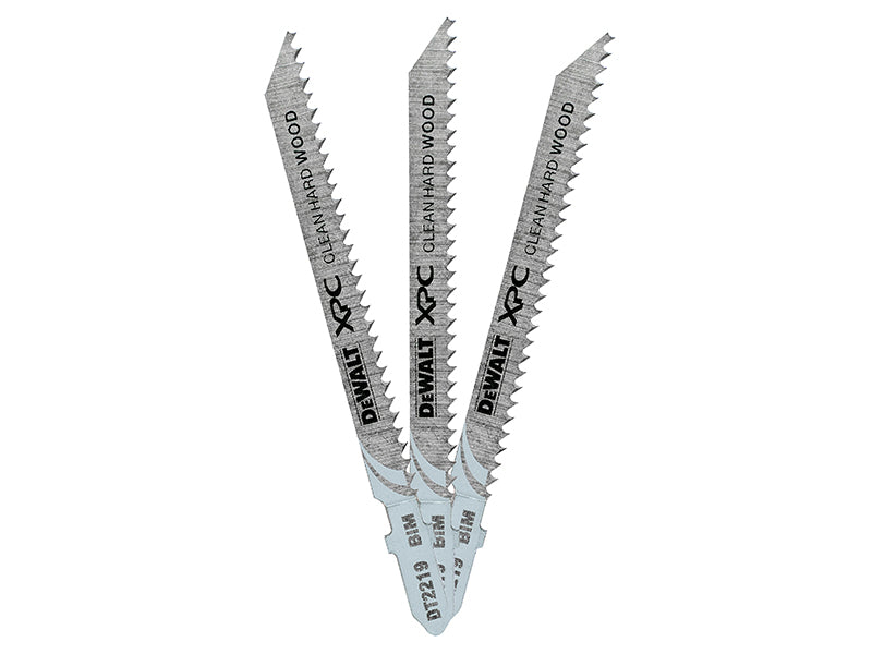 XPC Bi-Metal Wood Jigsaw Blades Pack of 3 T101BRF                               