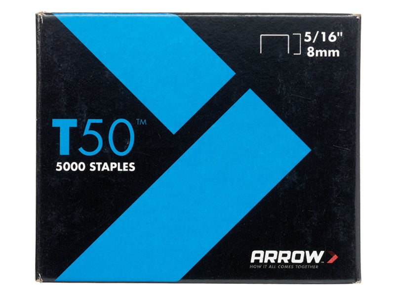 T50 Staples Multi Pack 6mm  10mm & 12mm (Box 1875, 3 x 625)