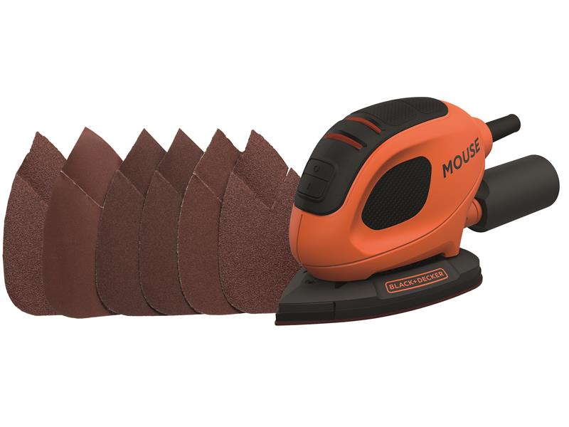 55W Mouse Sander + 6 Sanding Sheets                                             