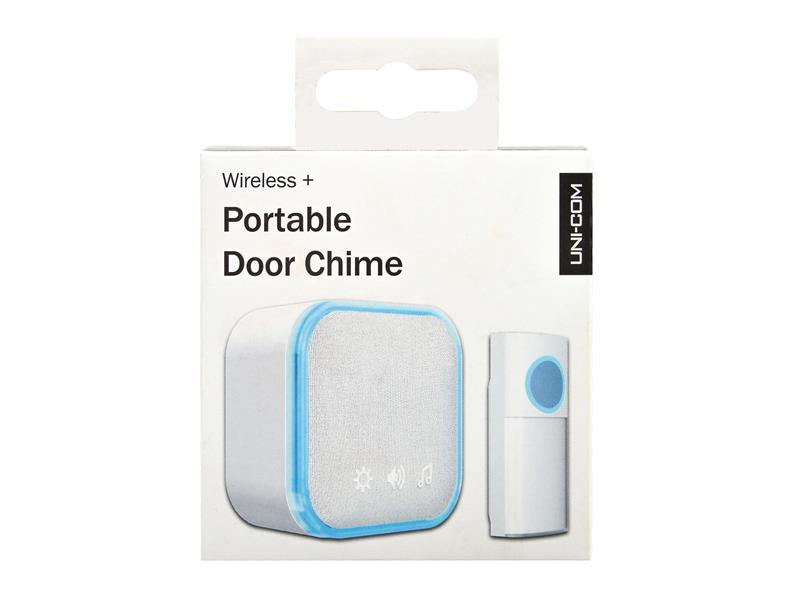 Portable Door Chime, White