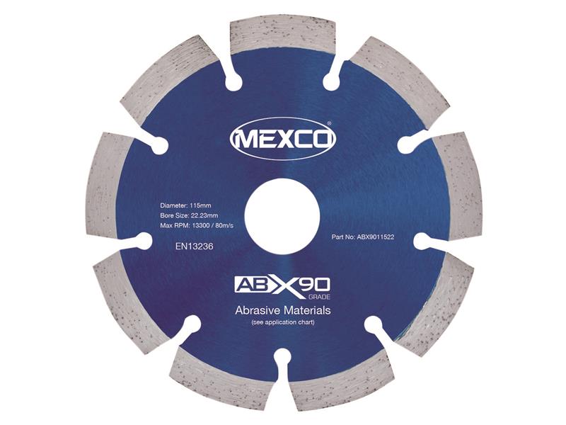 Abrasive Materials X90 Grade Diamond Blade 450 x 25mm